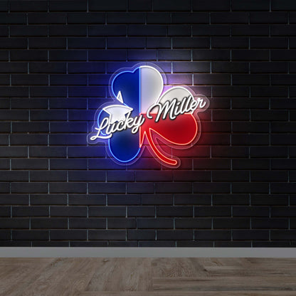 Lucky Miller - Premium Neon Artwork