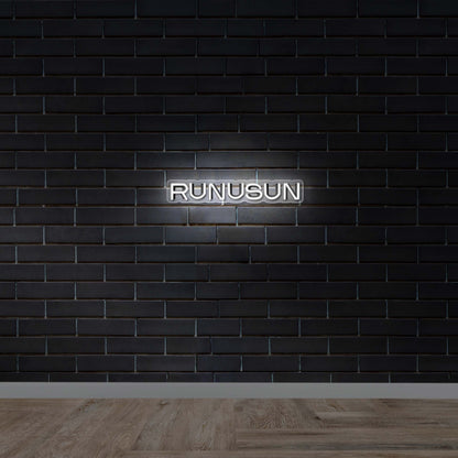 RUNUSUN - Premium Neon Artwork