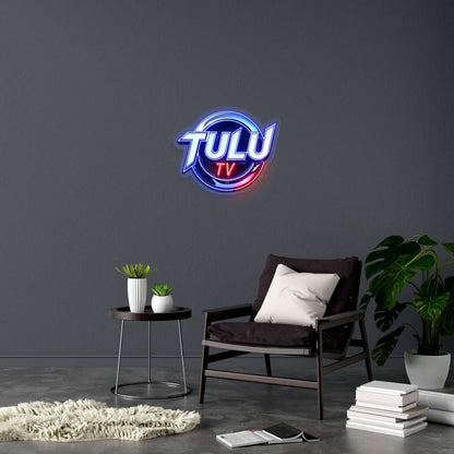 TULU TV - Premium Neon Artwork