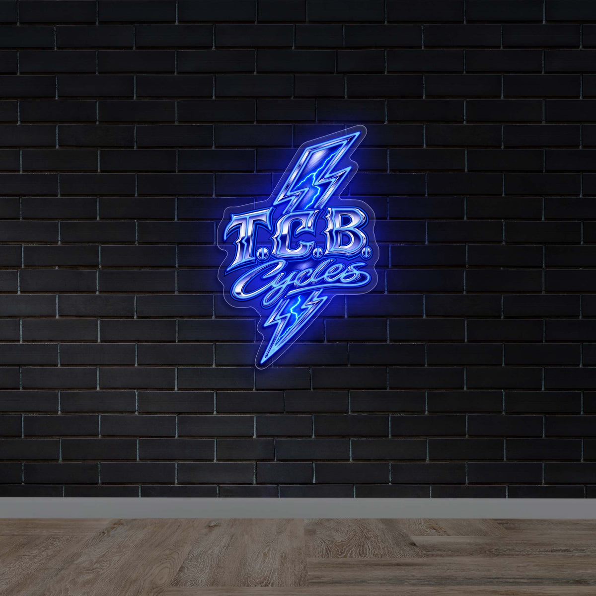TCB Cycles - Premium Neon Artwork