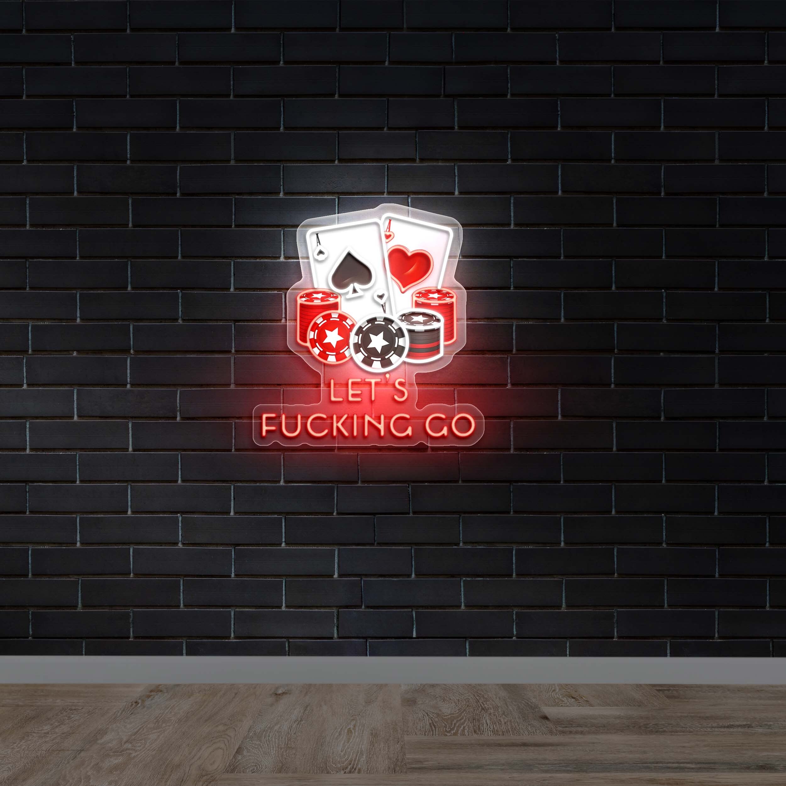 Let’s Fucking Go | 2nd Version - Premium Neon Artwork