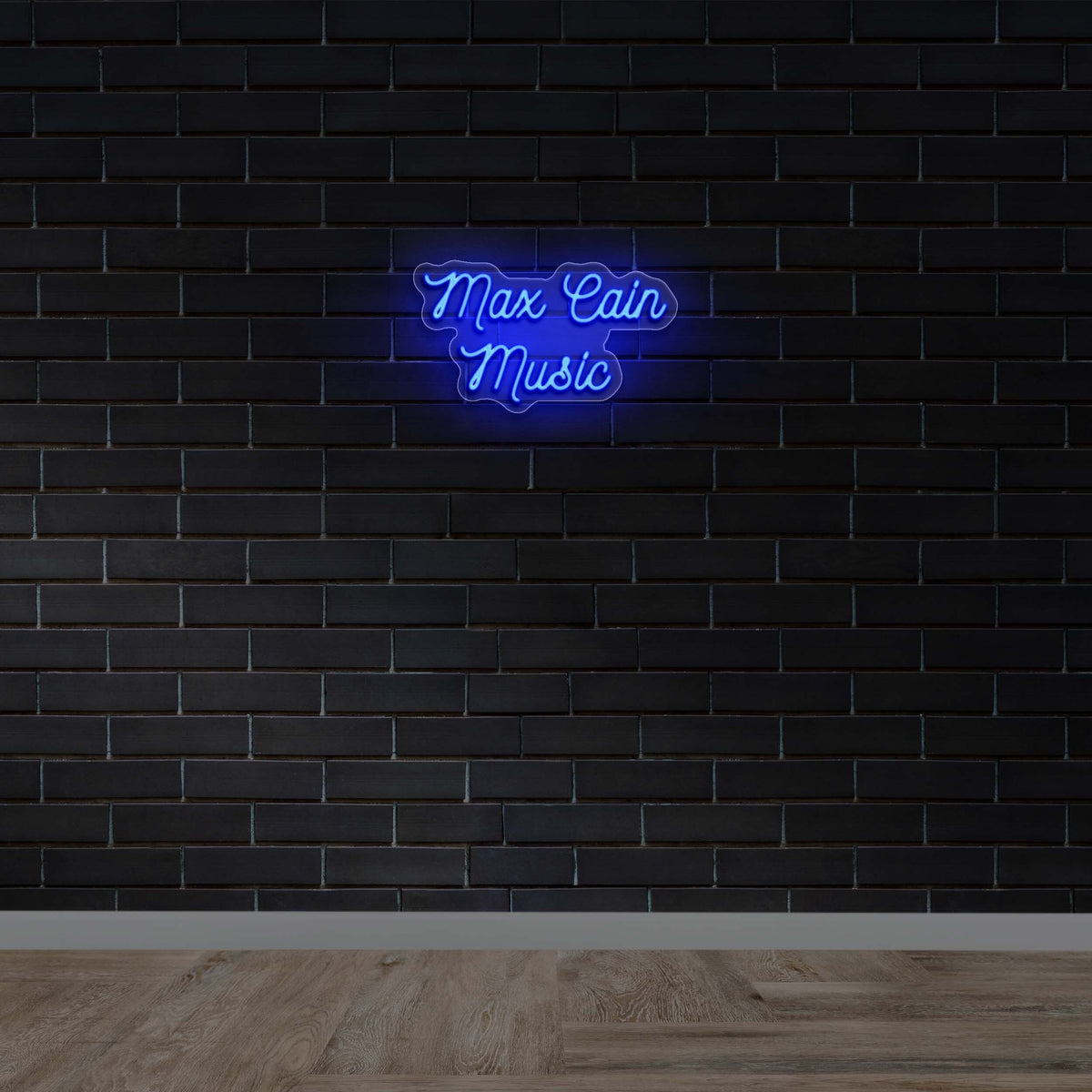 Max Cain Music - Premium Neon Artwork