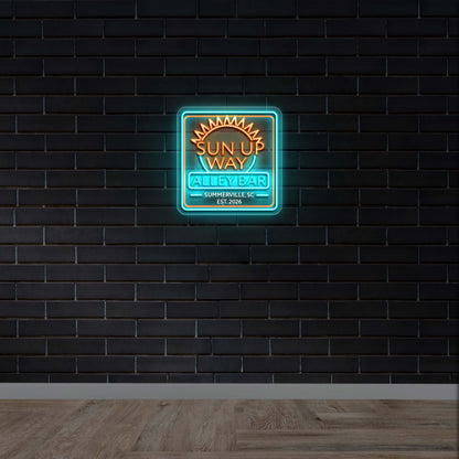 Sun up Way - Premium Neon Artwork