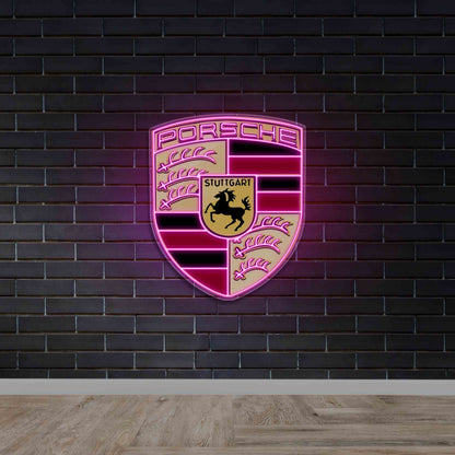 Porsche - Premium Neon Artwork