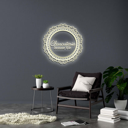Charcuterie - Premium Neon Artwork