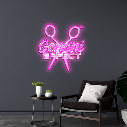Gemini EFFECT - Premium Neon Artwork
