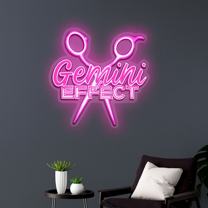 Gemini EFFECT - Premium Neon Artwork