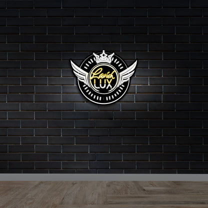 LAVISH LUX- Premium Neon Artwork