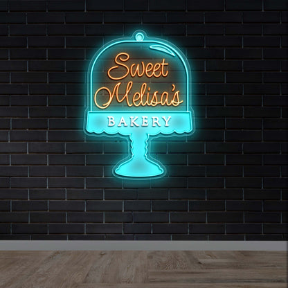 Sweet Melisa’s Bakery - Premium Neon Artwork