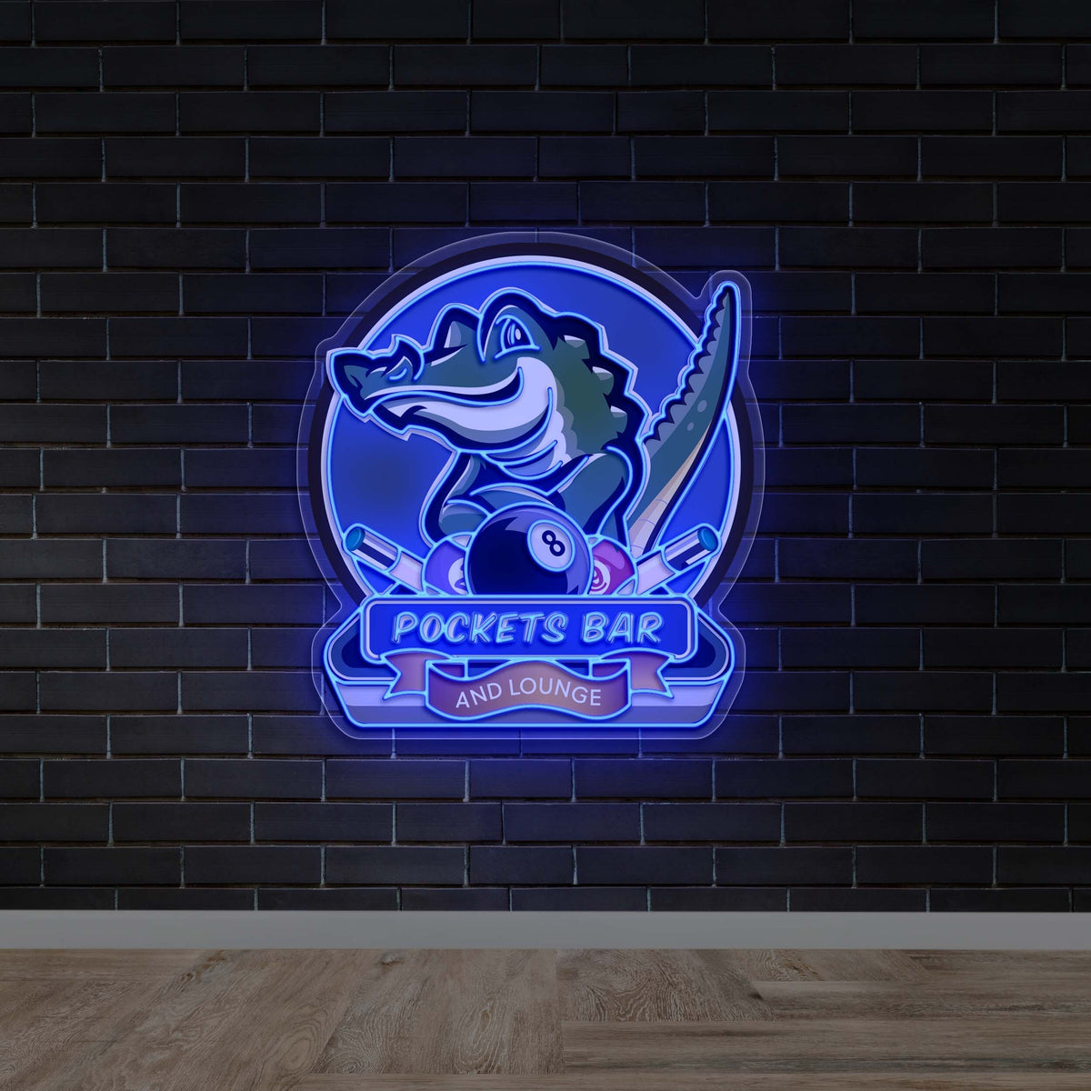 Pockets Bar and Lounge - Premium Neon Artwork
