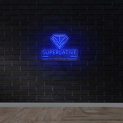 SUPERLATIVE - Premium Neon Artwork