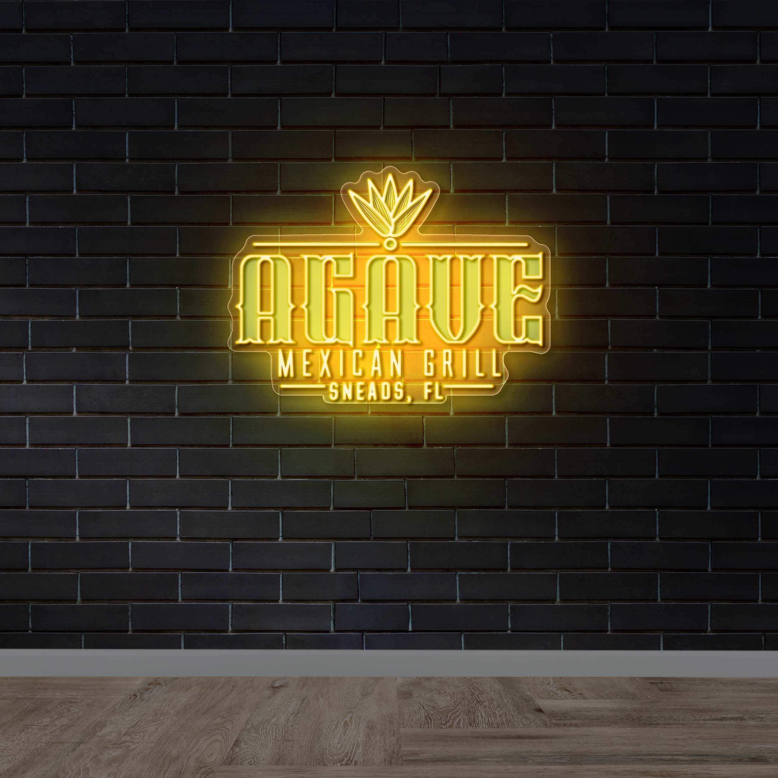AGAVE MEXICAN GRILL | 2nd Version - Premium Neon Artwork