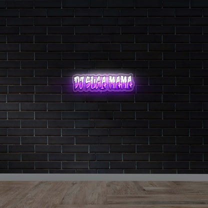DJ Suga Mama - Premium Neon Artwork