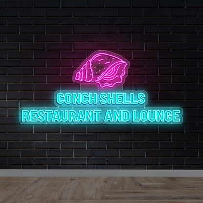 CONCH SHELLS RESTAURANT AND LOUNGE - Premium Neon Artwork