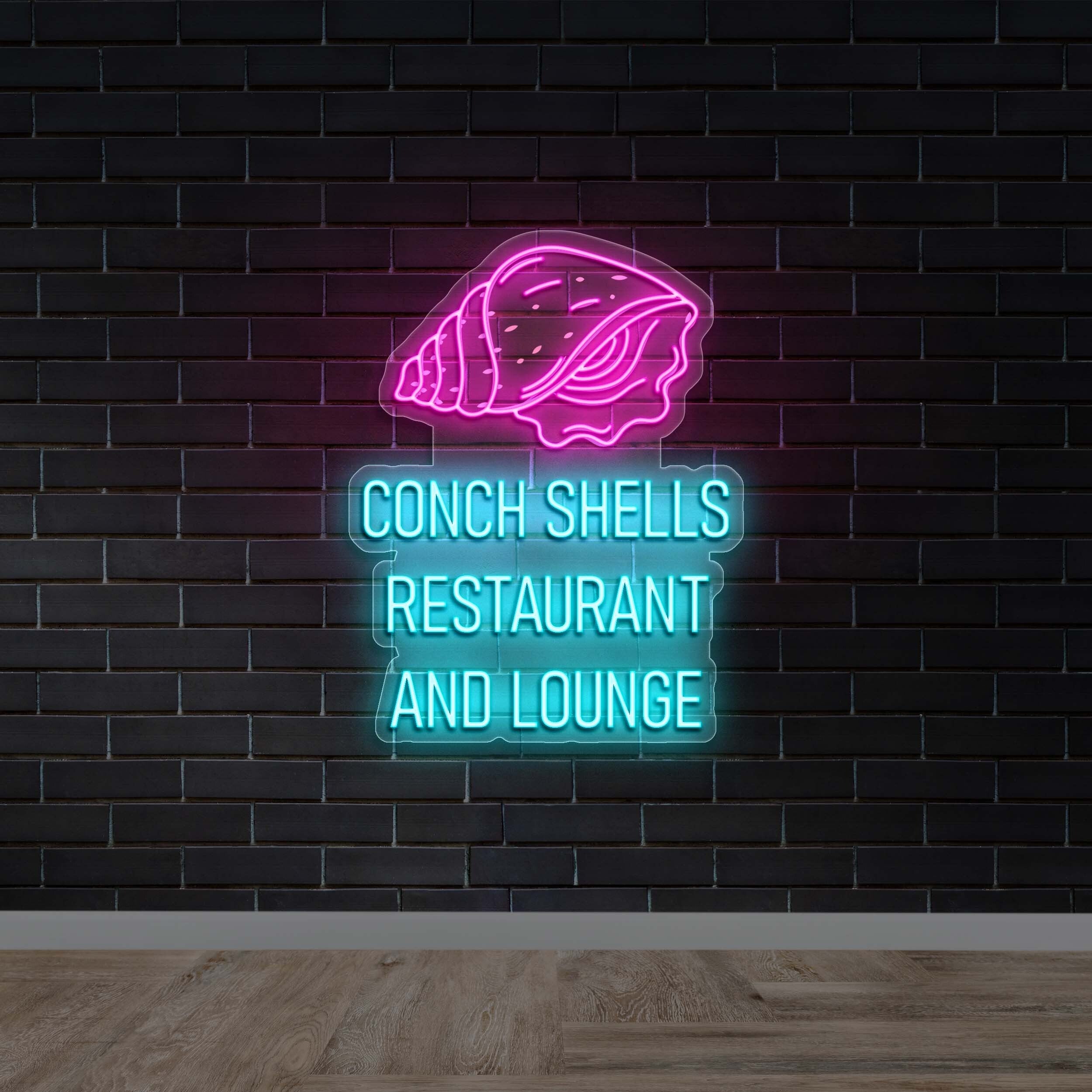 CONCH SHELLS RESTAURANT AND LOUNGE | 2nd version - Premium Neon Artwork