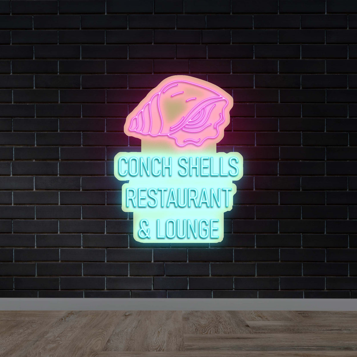 CONCH SHELLS RESTAURANT & LOUNGE | 2nd version - Premium Neon Artwork