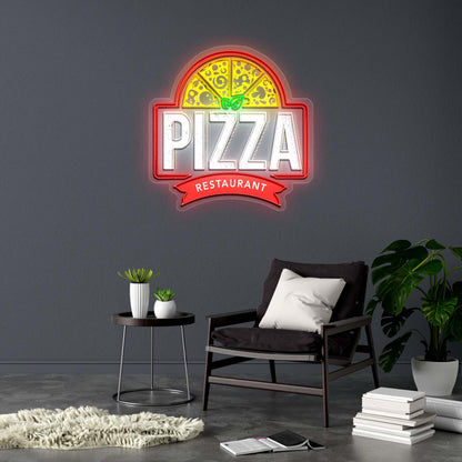 PIZZA RESTAURANT - Premium Neon Artwork