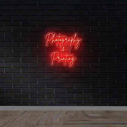Photography & Printing - Premium Neon Artwork