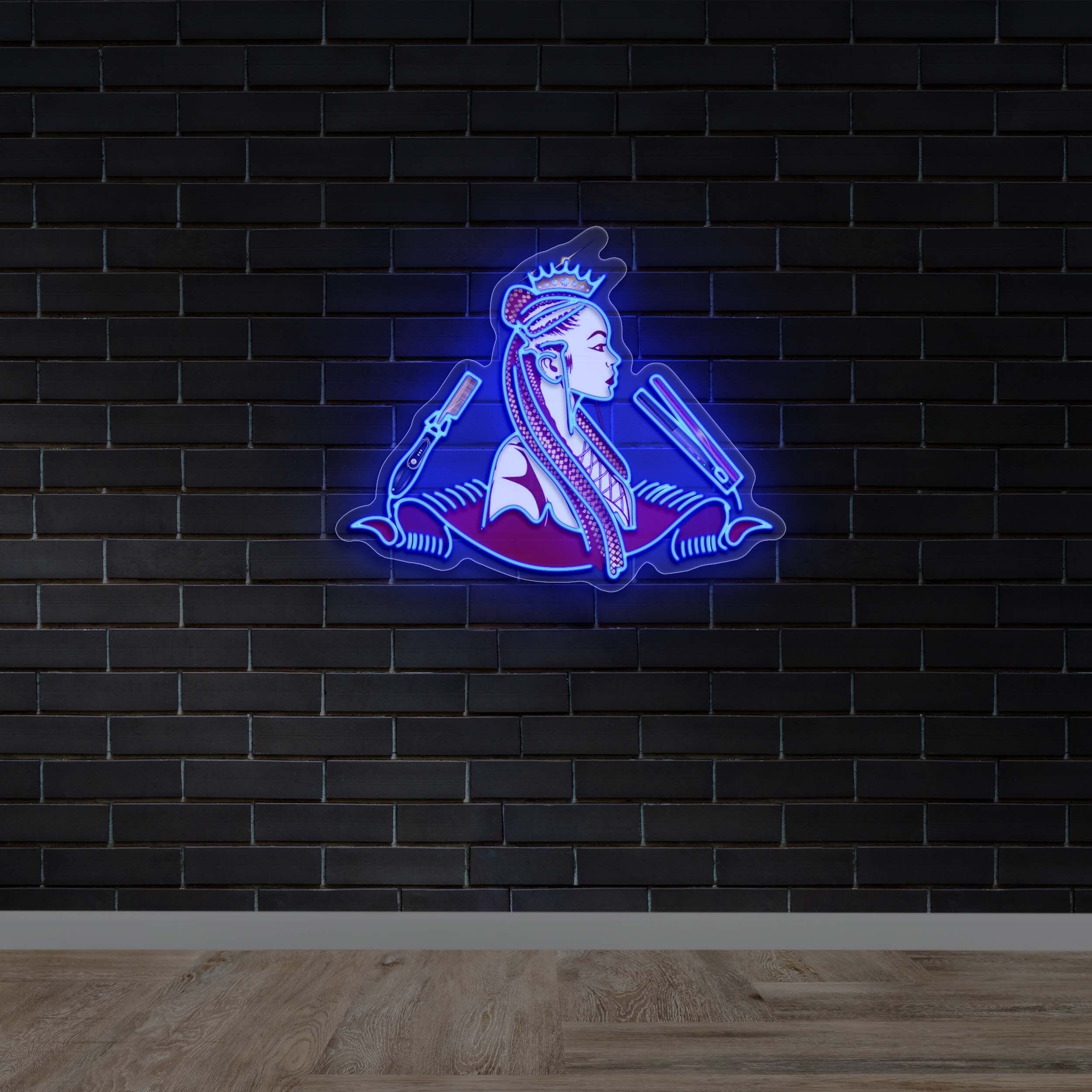 Touch by Jiyah - Premium Neon Artwork