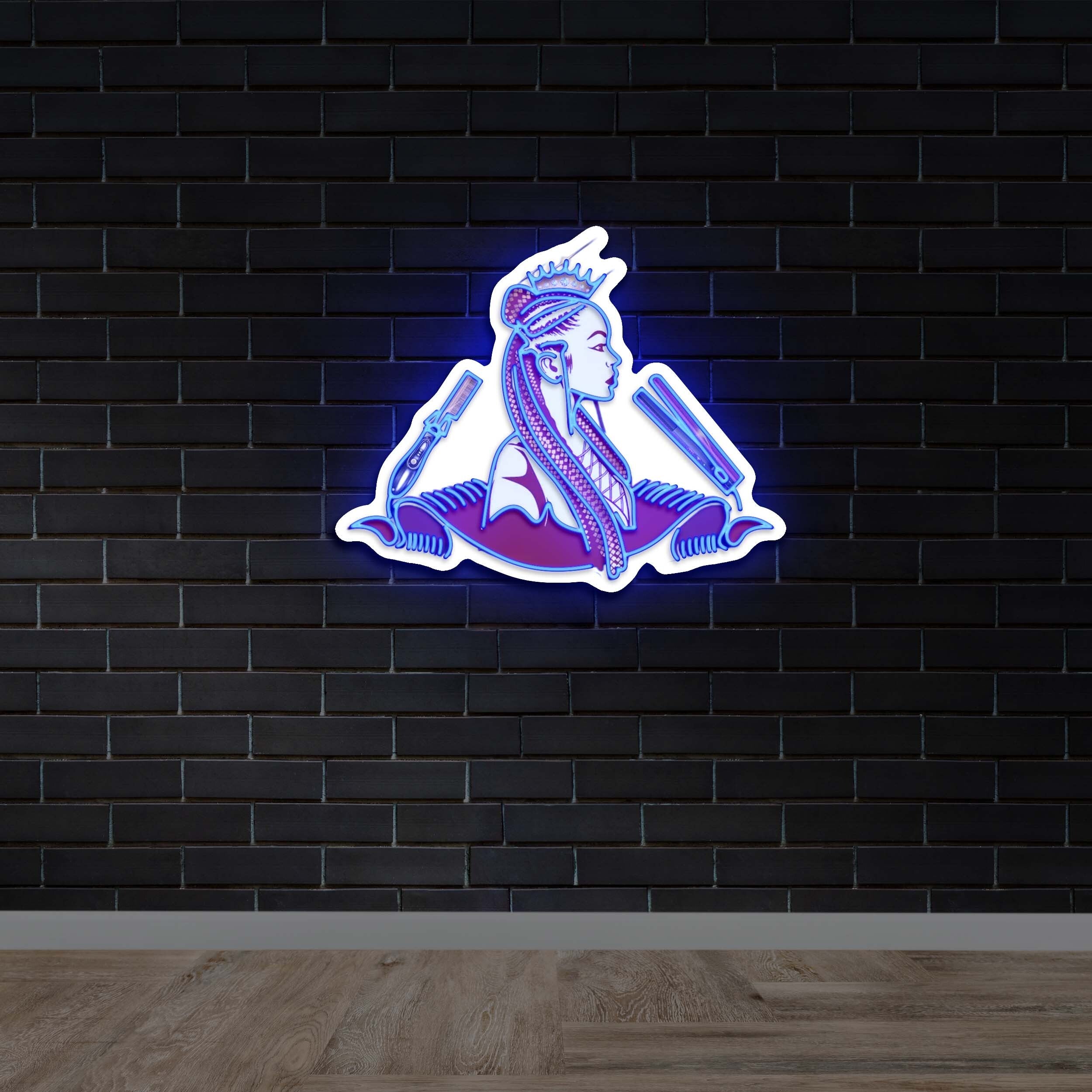 Touch by Jiyah - Premium Neon Artwork