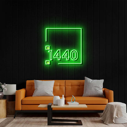 1440 - Premium Neon Artwork
