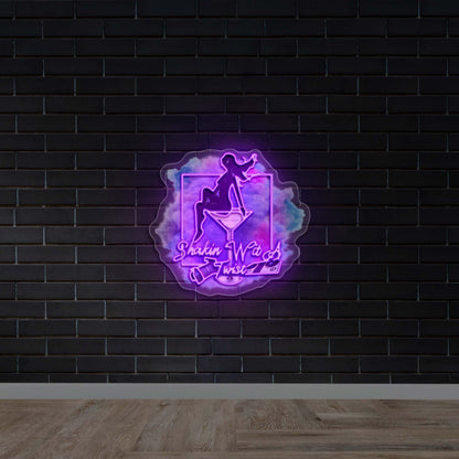 The Shakinwitatwist Experience - Premium Neon Artwork