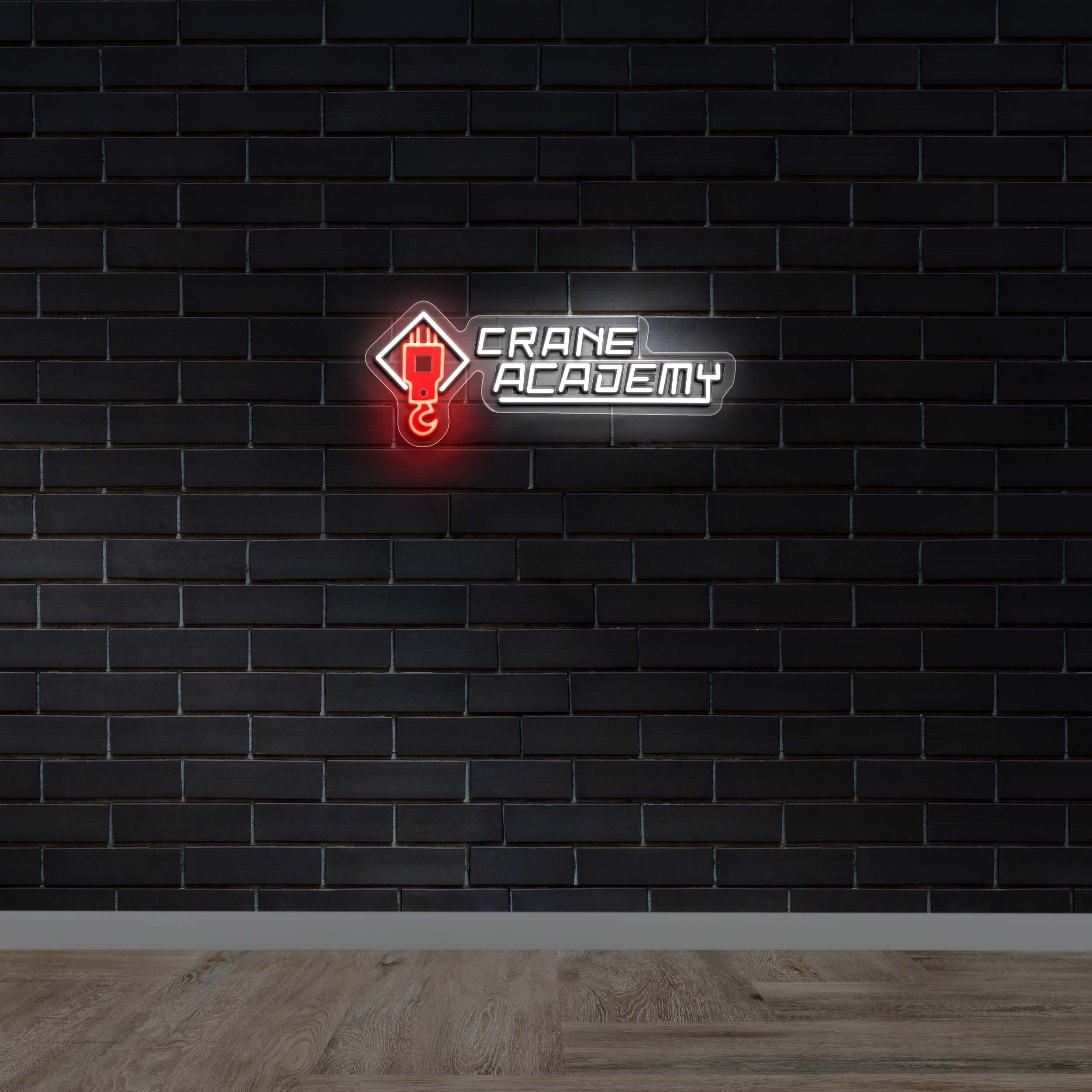 Crane Academy - Premium Neon Artwork