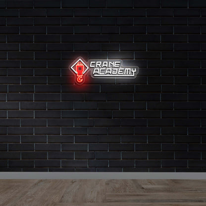 Crane Academy - Premium Neon Artwork