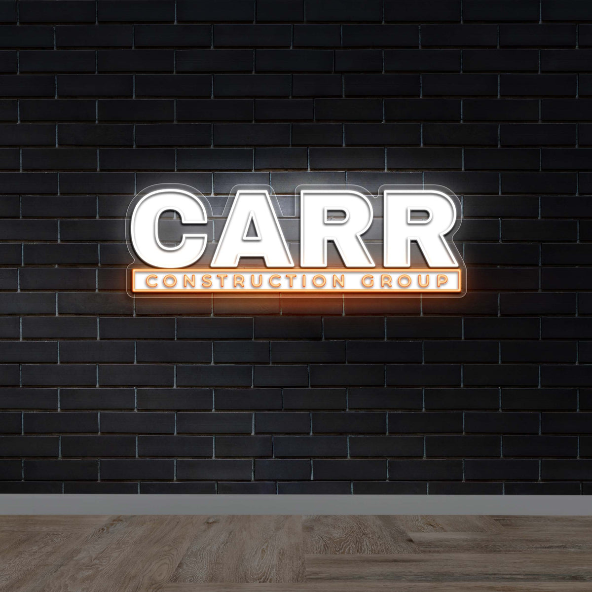 CARR CONSTRUCTION GROUP - Premium Neon Artwork