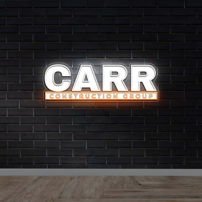 CARR CONSTRUCTION GROUP - Premium Neon Artwork