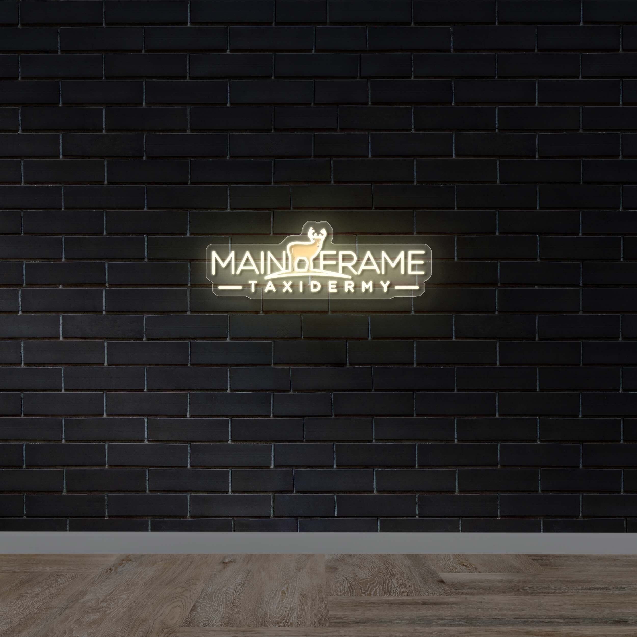 MAIN FRAME - Premium Neon Artwork