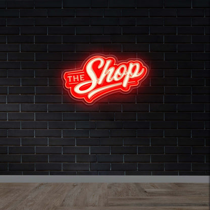 The Shop - Premium Neon Artwork