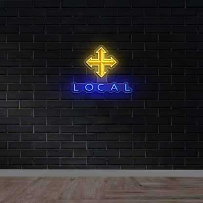 LOCAL - Premium Neon Artwork