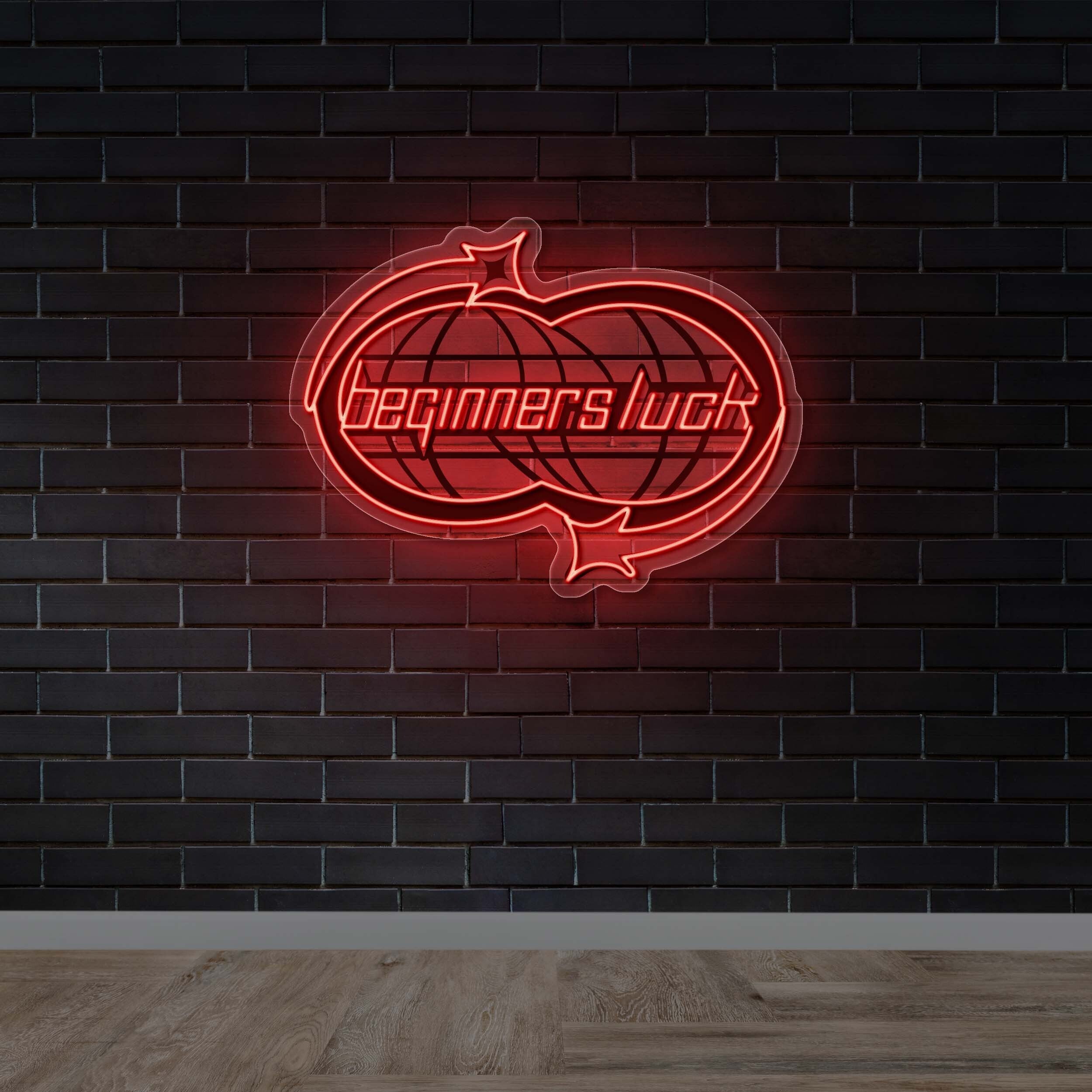 Beginners Luck - Premium Neon Artwork