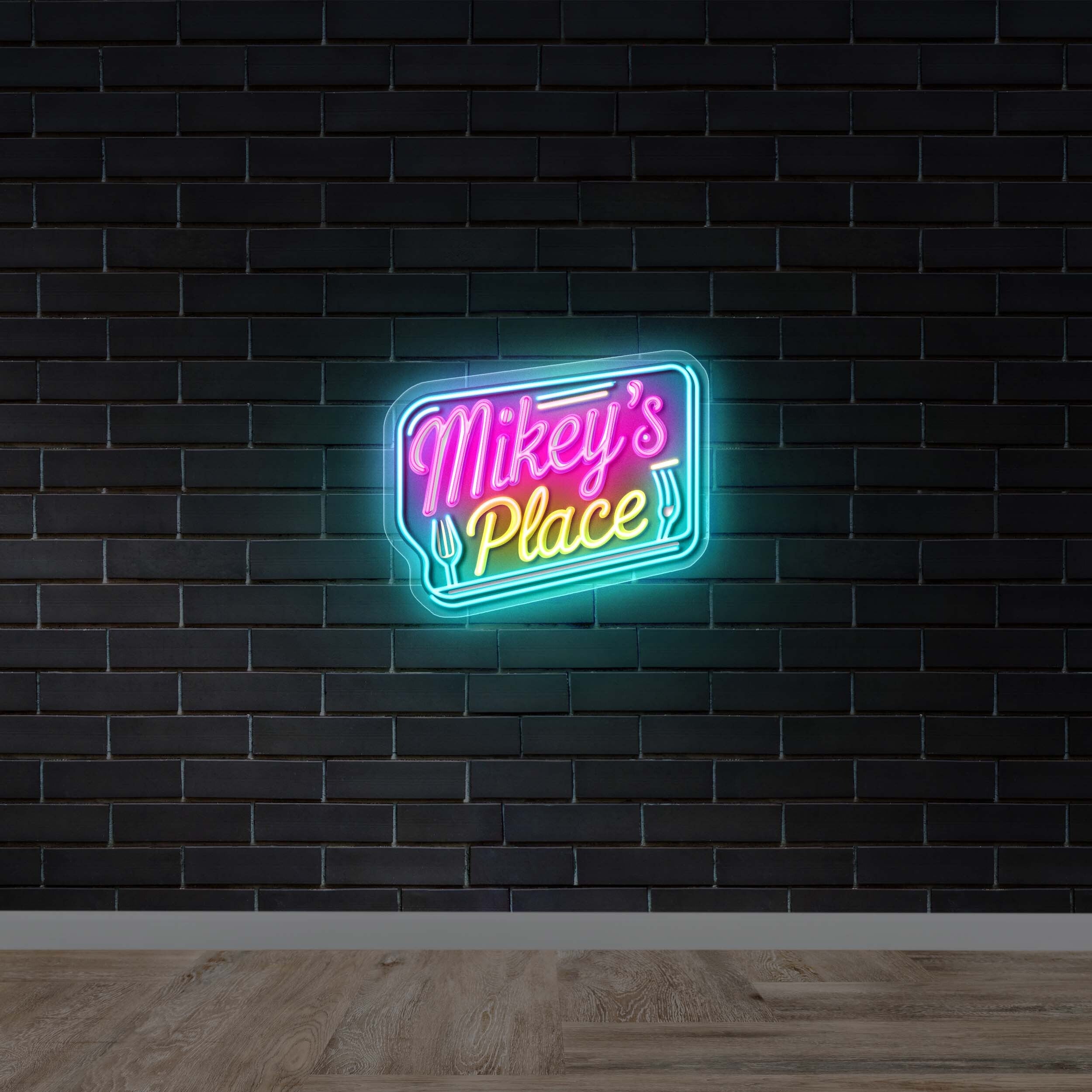 Mikey's Place - Premium Neon Artwork
