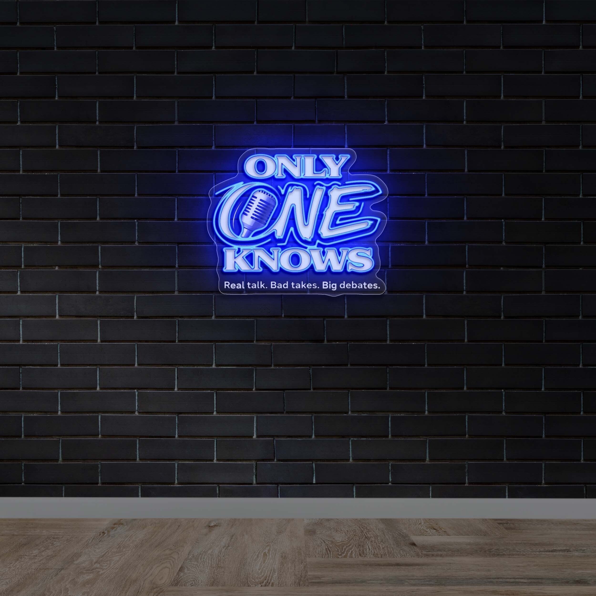 Only One Knows - Premium Neon Artwork