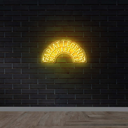 Ariat Legend Michael Lee - Premium Neon Artwork