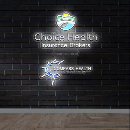 CHOICE HEALTH - Premium Neon Artwork