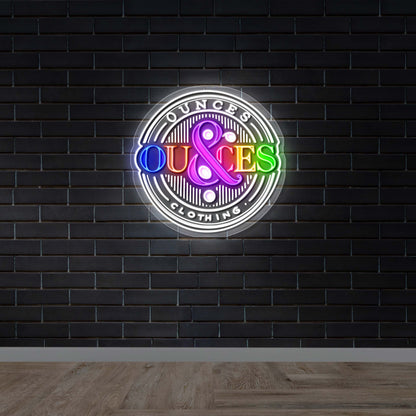 OUNCES -  Premium Neon Artwork