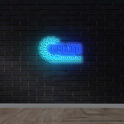 GELATO Cimmino - Premium Neon Artwork
