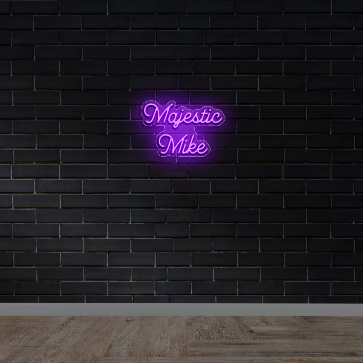 Majestic Mike - Premium Neon Artwork