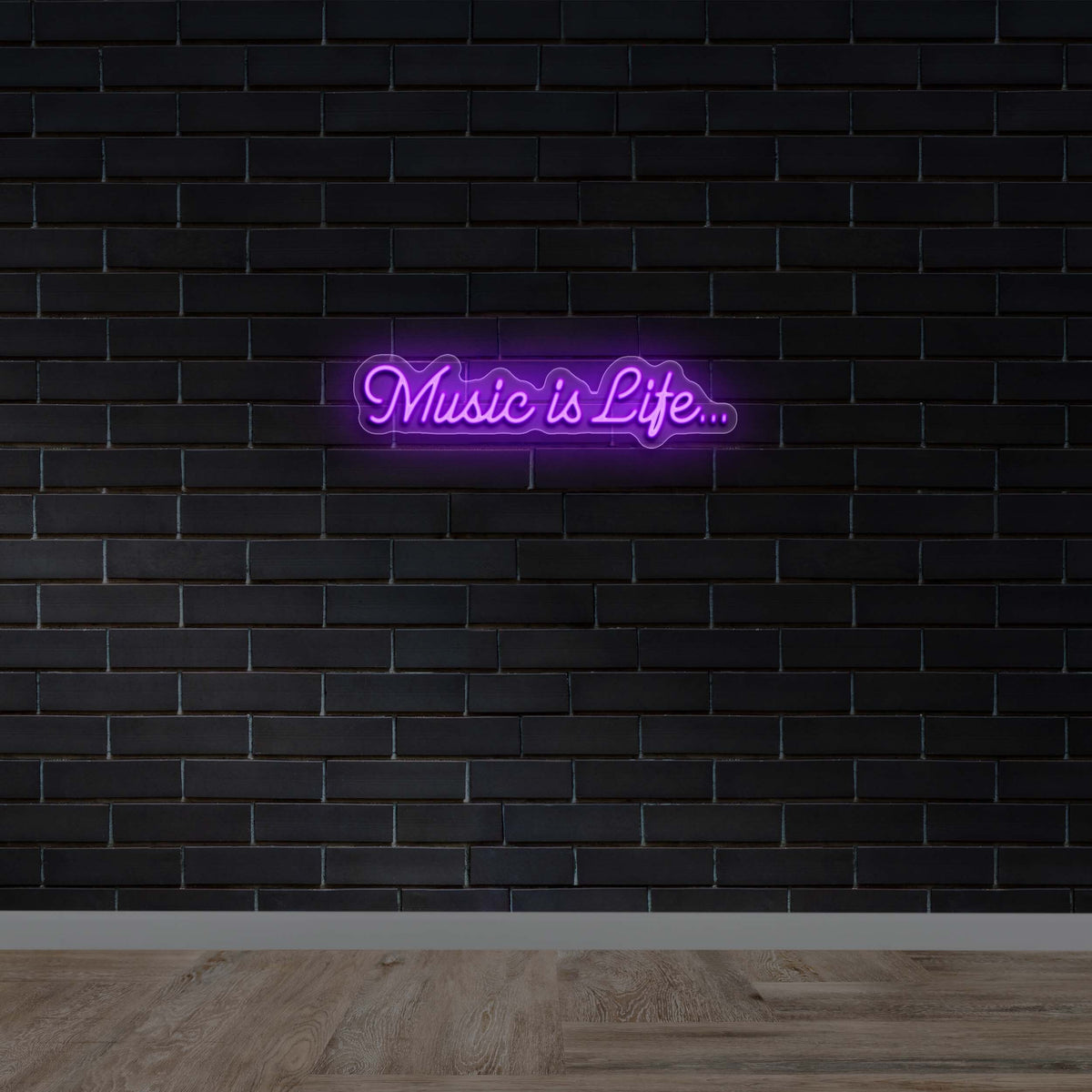 Music is Life... - Premium Neon Artwork