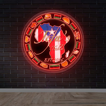Jefa’s Table - Premium Neon Artwork