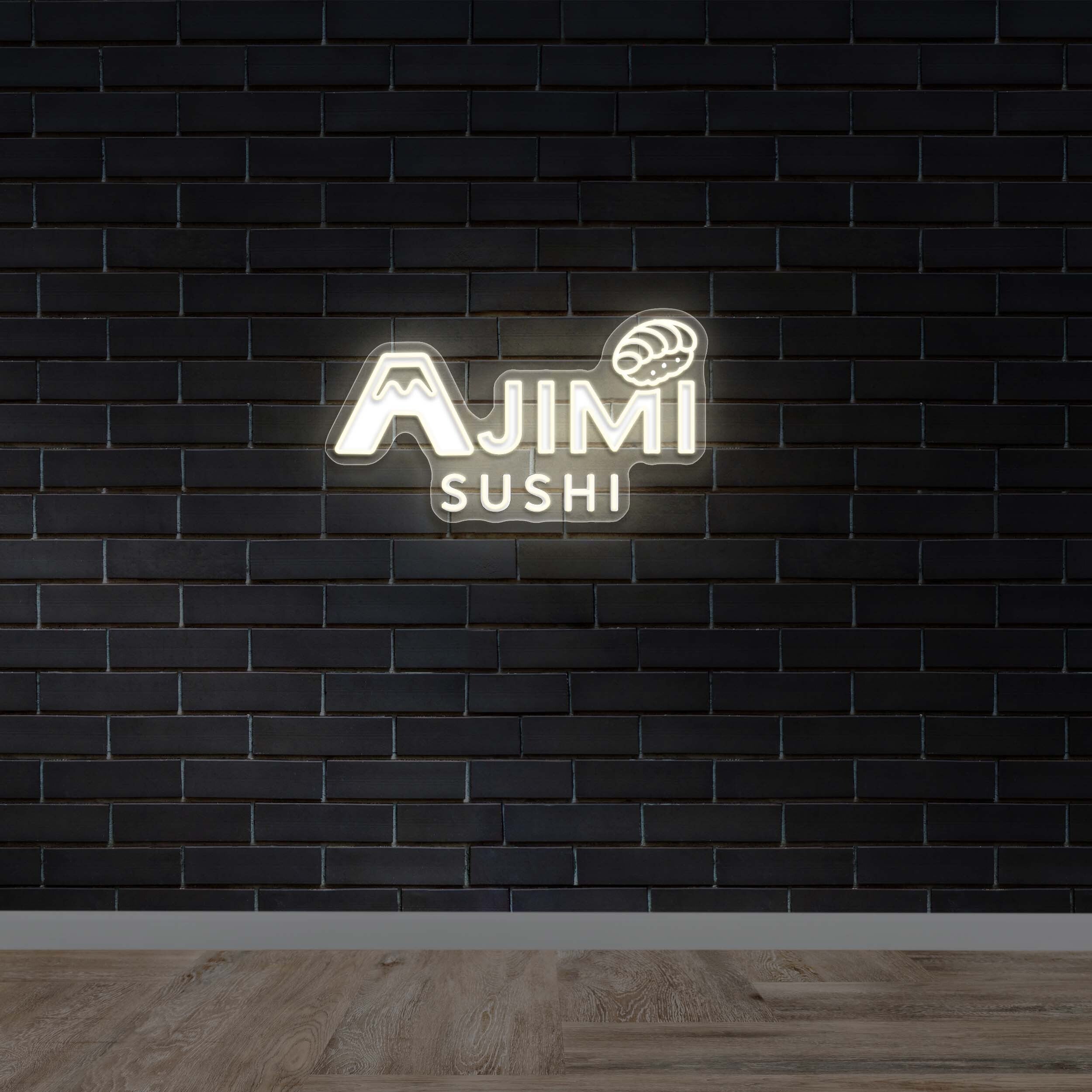 AJIMI SUSHI - Premium Neon Artwork