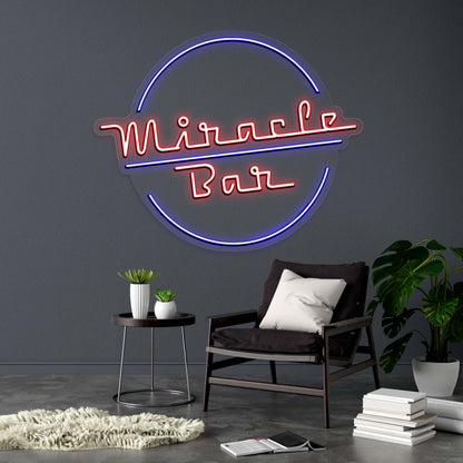 Miracle Bar - Premium Neon Artwork