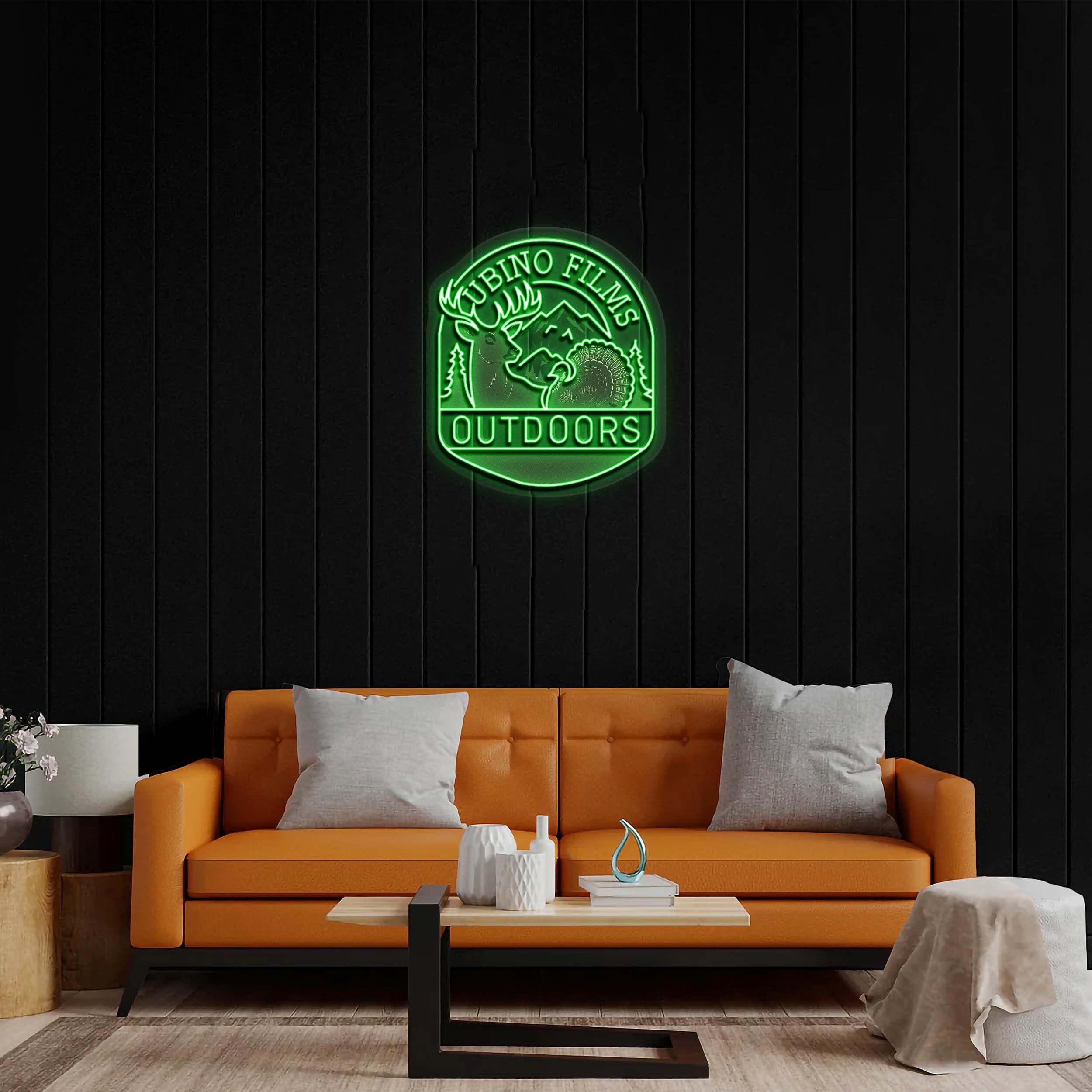 Rubino Films Outdoors - Premium Neon Artwork