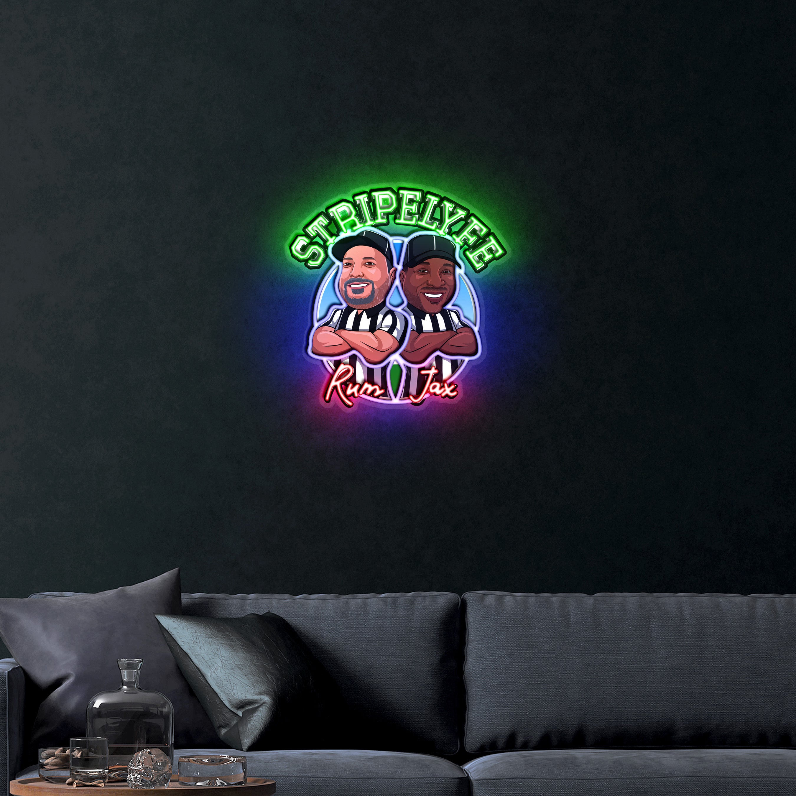 STRIPELYFE – Premium Neon Artwork