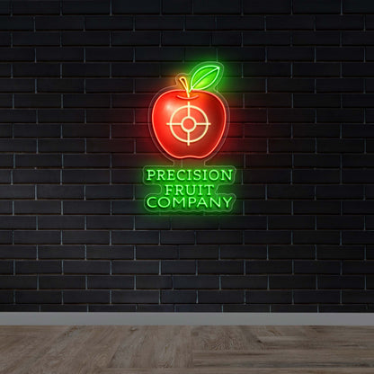 PRECISION FRUIT COMPANY - Premium Neon Artwork