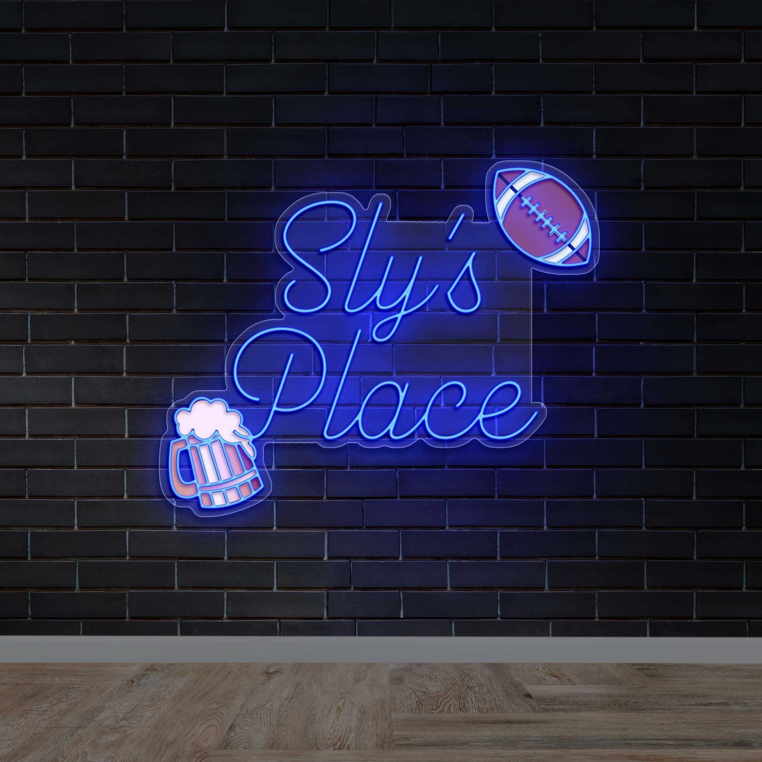 Sly's Place - Premium Neon Artwork