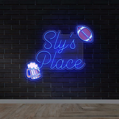 Sly's Place - Premium Neon Artwork